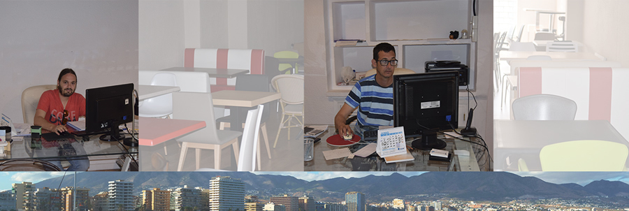 Eric y Alfonso, responsables de NuevaMaquinaria.es.